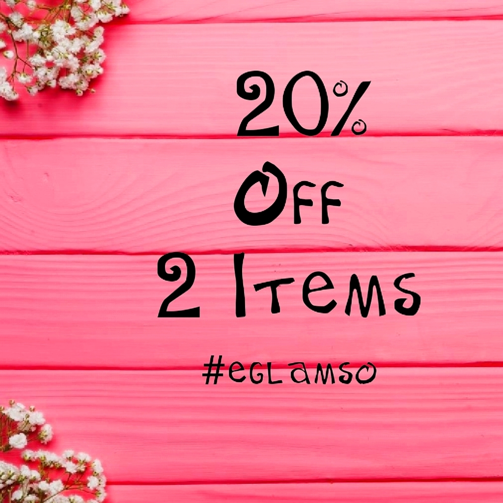 20% Off 2 Items